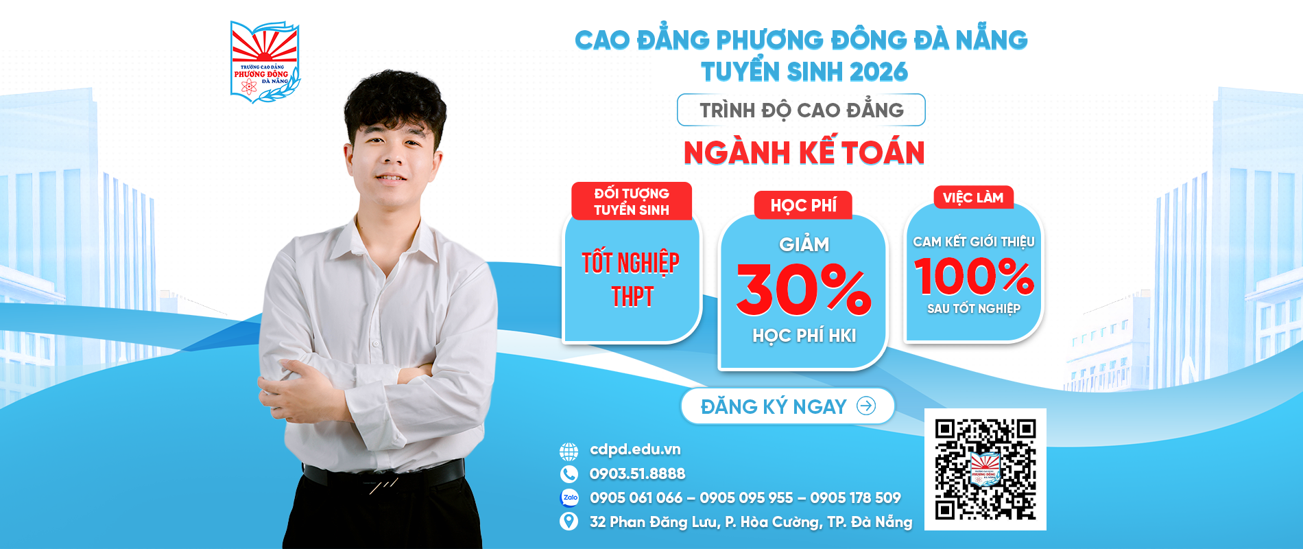 Banner tuyển sinh ngành kế toán